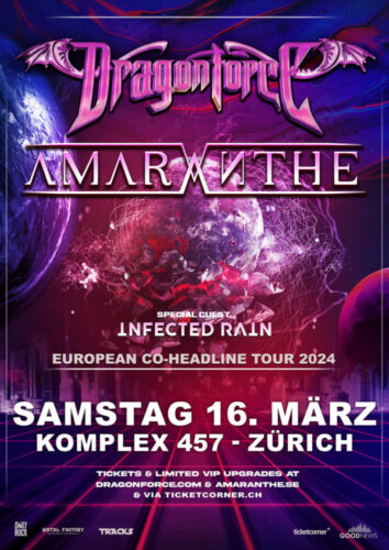 Amaranthe, Dragonforce - Komplex 457 Zürich 2024