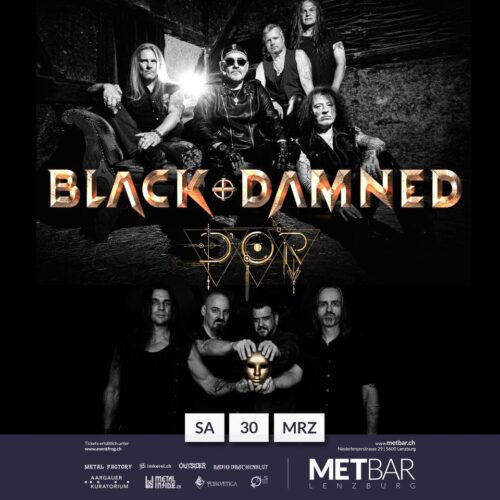 Black & Damned, D'Or - Met Bar Lenzburg 2024