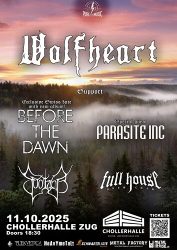 Wolfheart, Parasite Inc. - Chollerhalle Zug 2025