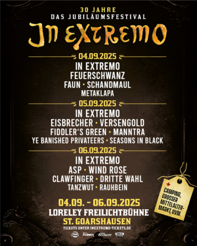 In Extremo - Freilichtbühne Loreley 2025