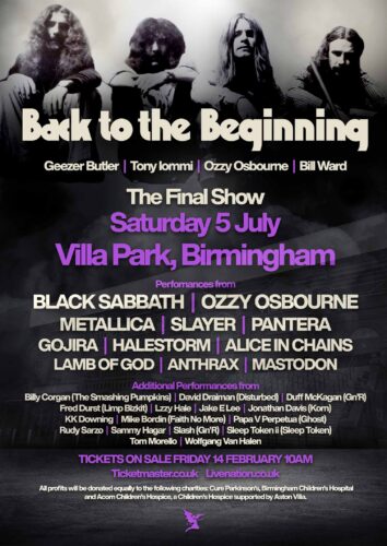 Back to the Beginning - Black Sabbath 2025