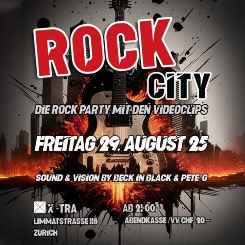 Rock City - X-Tra Zürich 2025