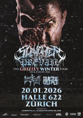 Slaughter To Prevail, Dying Fetus, Suicide Silence - Halle 622 Zuerich 2026