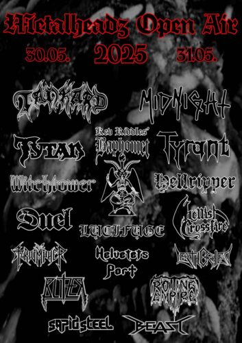 Metalheadz Open Air 2025 (Flyer)