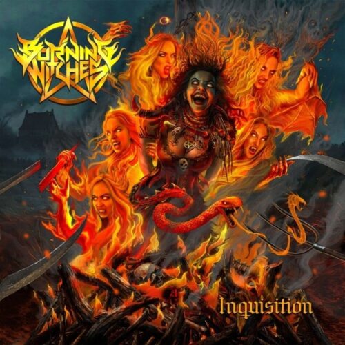 Burning Witches – Inquisition (Album Cover Artwork)