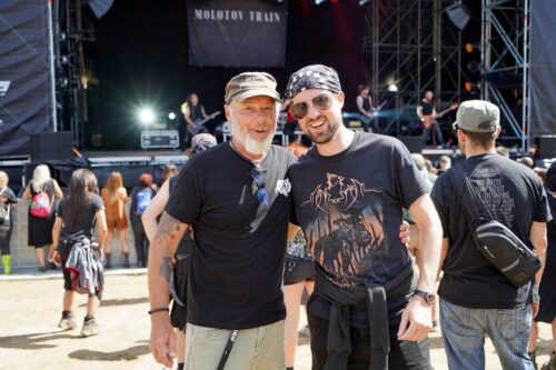 Daniel Botteron (l.) am Rock the Lakes 2022 (Foto: pam)