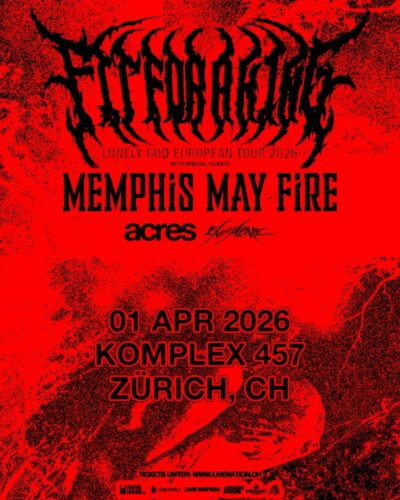 Fit For A King - Komplex 457 Zuerich 2026