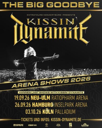 Kissin' Dynamite - Hannes last shows (Flyer)