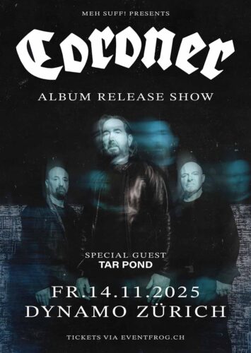 Coroner - Dynamo Zürich 2025