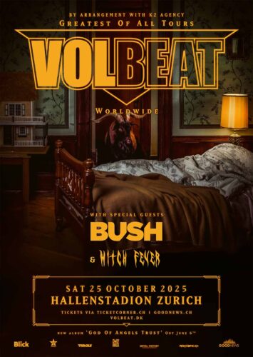 Volbeat - Hallenstadion Zürich 2025