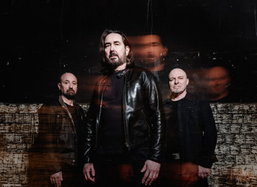 Coroner – Bandfoto mit Tommy (m.)