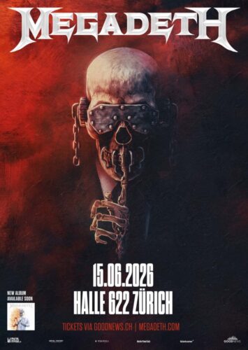Megadeth - Halle 622 Zürich 2026