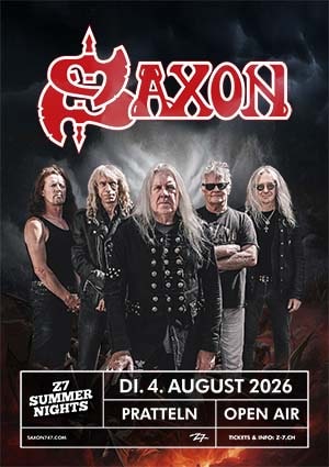 Saxon - Z7 Pratteln 2026