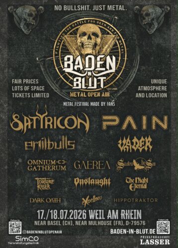 Baden in Blut Metal Open Air - Weil am Rhein 2026