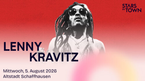 Lenny Kravitz Stars In Town 2026 - Schaffhausen