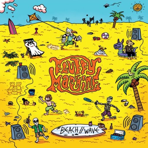 Fluffy Machine – Beach//Wave (Cover Artwork 2)