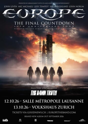 Europe - Salle Metropole Lausanne 2026
