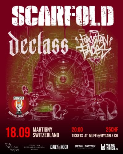 Scarfold, Declass, Forgotten Faces - Sunset Bar Martigny 2026