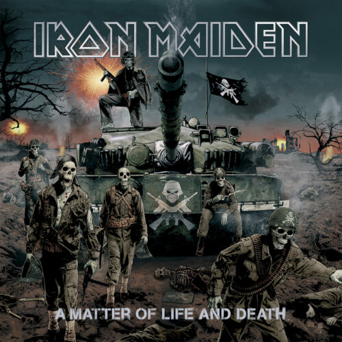 Iron Maiden – A Matter Of Life And Death (Cover-Artwork)